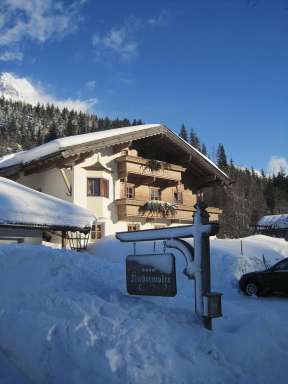 Ferienhaus Niedermoser Leogang Eksteriør billede