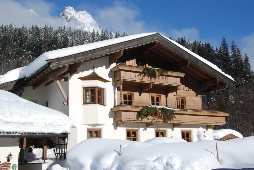 Ferienhaus Niedermoser Leogang Eksteriør billede